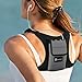 Gear Beast Running Backpack Vest Cell Phone and Accessories Holder Lightweight Pack with Key Card ID Holder for Running Jogging Cycling Fits iPhone X 8 7 6s 6 Plus Galaxy S6 S7 Edge S8 Plus Note 8