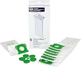 SEBO 5093ER Electrostatic Fleece Bags Pack of 8 for Upright Vacuum Cleaners view 2