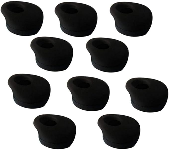 10 Pcs Soft Silicone Earbud Headphone Cap Ear Pads Cover Headset Ear Tips Rubber Gel