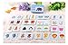 Baby Infant 32pcs Flash Card Jigsaw cognition Puzzle Shape Matching Puzzle Cognitive Learning Early Education Card Learning Toys in a Box - Animal