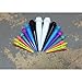 BodyJ4You 36PC Gauges Kit Ear Stretching 14G-00G Multicolor Acrylic Tapers Plugs Matching O-Ring Set