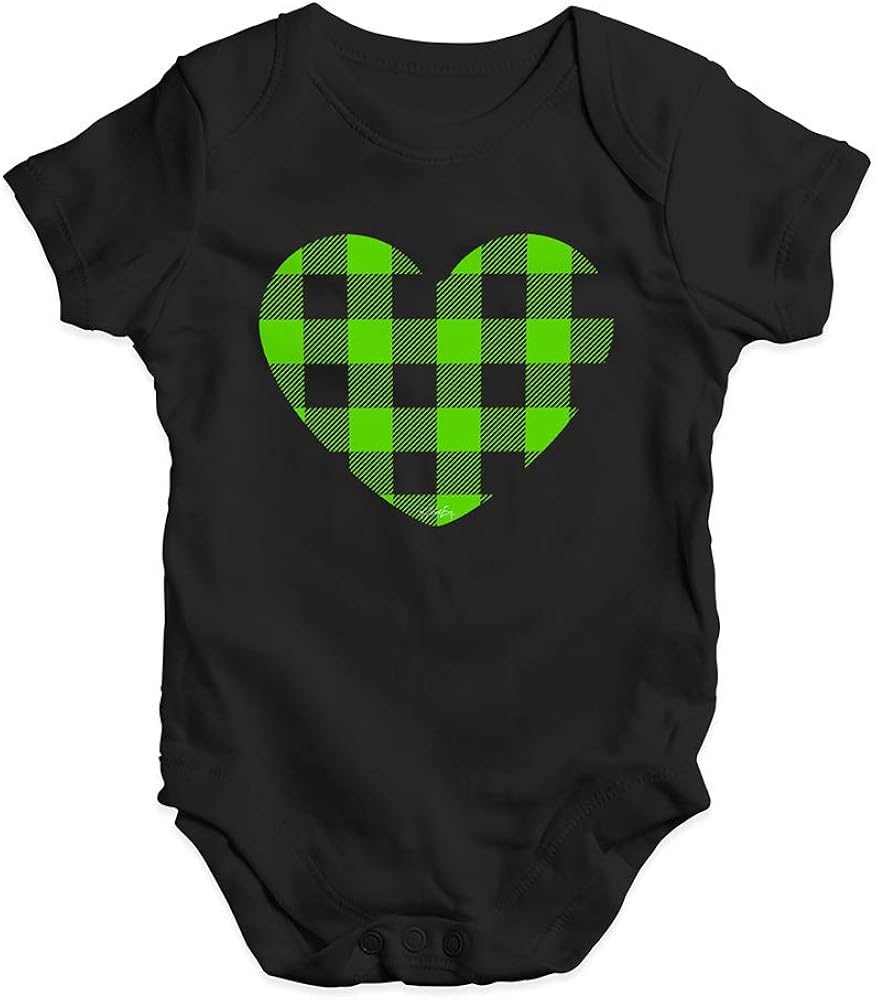 baby tartan babygrow
