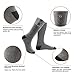 HZ009567 Miiu Men Women Electric Heated Socks Thermal Insulated Sock Battery Powered Heat Sox,Winter Warm Heat Socks Kit for Chronically Cold Feet,Climbing Hiking Foot Warmer(Battery not Included)