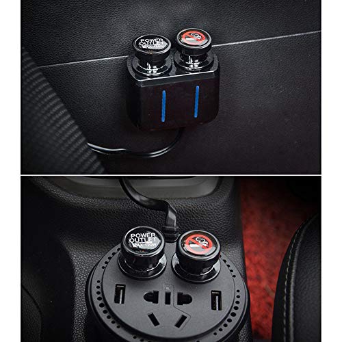 BreaDeep Cigarette Lighter Socket Cover Cap 2 Pack, Universal Waterproof Dustproof Plug for Car Power Outlet - Necessary Car Accessory to Prevent Children from Electric Shock