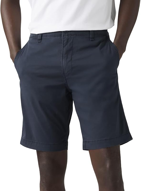 XX Chino Taper Shorts II Pantalones cortos, Baltic Navy Ltwt Microsand, 32W Hombre