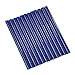 GlueSticksDirect Mini Size Hot Melt Glue Sticks for Glue Gun - Bulk 4in Dark Blue Faux Wax Glue Sticks - Great for Hot Stamping & Compatible w/Most Glue Guns - 5/16