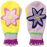 Kidorable Little Girls'  Lotus Gloves, Yellow, Small