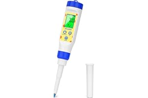 CIZTADA Smart pH Tester for Food Fermentation, Digital Food pH Meter with Spear pH Probe Accurate Test of Canning, Jam, Cheese, Kombucha, Meat, Sourdough, Liquid Semi-Solid pH Test Pen for Home Use