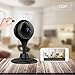 MiSafes HD 720P Day Night Vision Smart Wireless WIFI Security Camera Indoor With Two-way Audio Monitor Remote Home Office Motion Alerts Pets Baby Security Monitor iOS & Android App (314R) … (black)