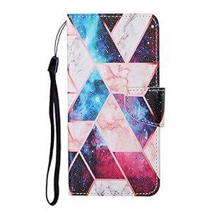 TYWZ Lederen Wallet Case voor Samsung Galaxy A31, Flip Cover met Patroon Kichstand Kaarthouder Slot Bookstyle…