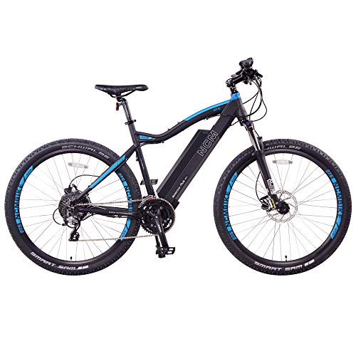 NCM Moscow Plus Electric Mountain Bike 768 Wh 48V/16AH Matte Black 27.5"