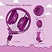 AILIHEN HD850 Kids Headphones Mic&Music Sharing Port, Volume Limited On-Ear Wired Headset Boys Girls Teens Children Toddler(Purple)