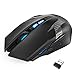 TeckNet Wireless Gaming Mouse with USB Nano Receiver, Professional Optical Computer Mouse, Premium 4800 DPI Sensor, 8 Buttons, Ergonomic Design (Not for Programmable)