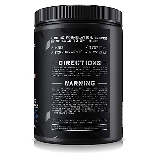 Steel Supplements PumpedAF Pre Workout Powder Energy Drink High