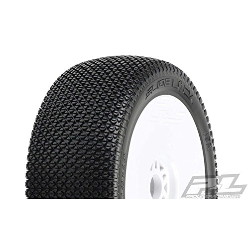 1/8 Slide Lock X3 Buggy MTD V2 Wheel, White