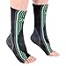 Doc Miller Ankle Compression Sleeve – Plantar Fasciitis Support, Toeless Neuropathy Socks, 20-30 mmHg, Achilles Tendonitis Relief Brace, Elastic Support for Swollen Ankles, Men & Women, 1 Pair