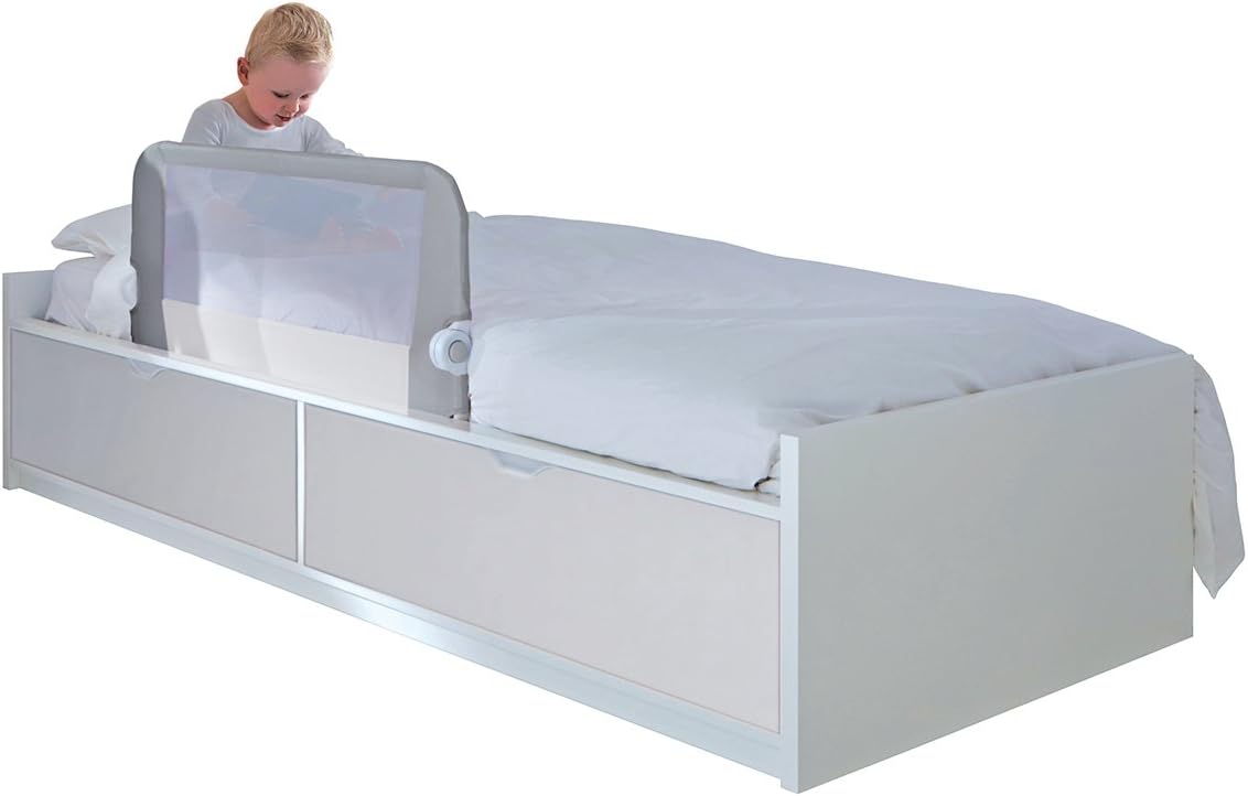 lindam bed guard white