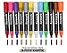 Liquid Chalk Markers - 2018 Brand New Washable Chalkboard Window Pens Amazing Neon Color Pens Reversible Bullet And Chisel Tip