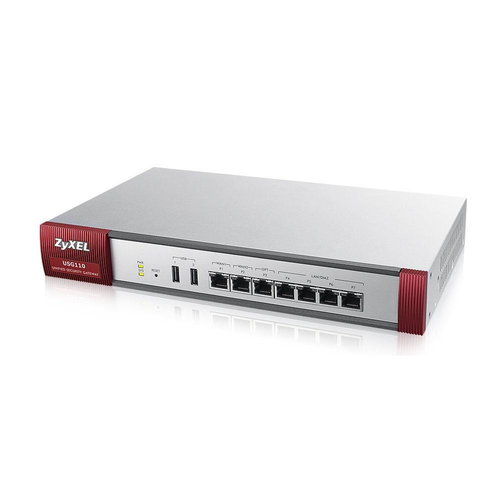 Zyxel Next Generation 1.6 Gbps UTM Firewall, up to 100 users - Hardware only [USG110-GB0102F]