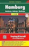Hamburg City Pocket Map 1:10K FB (Germany) (English, Spanish, French, Italian and German Edition) by 