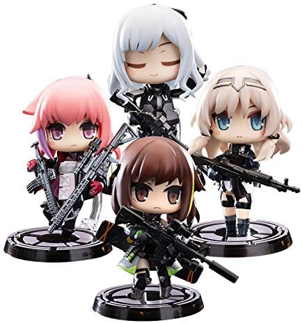 Amazon Minicraftシリーズ デフォルメ可動フィギュア ドールズフロントライン 反逆小隊 4体セット Ver ノンスケール Pvc製塗装済み完成品 フィギュア ドール 通販