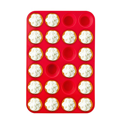 2 Auxcuiso+Muffin+Molds+Silicone+Stick
