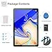 Ztotop Screen Protector for Samsung Galaxy Tab S4 10.5 Inch Tablet 2018 Release [2 Pack],Easy Installation/High Definition/9H Tempered Glass Screen Protector(SM-T830/835/837)