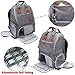 Luxja Breast Pump Backpack with Pockets for Laptop and Cooler Bag, Pump Bag for Working Mothers (Fits Most Major Breast Pump), Gray