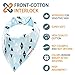 BimBom Premium Baby Bandana Drool Bibs - Super Soft Cotton Interlock with High Absorbency-Waterproof bibs with Double-Sided Print - Gift Set for boys and girls best drooling and teething bibs+BONUS