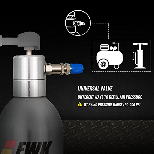 EWK Aluminum Pressure Sprayer Pneumatic Refillable Spray Can Compressed