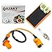 QAZAKY Performance AC CDI + Ignition Coil + Spark Plug A7TC GY6 50cc - 80cc 90cc 110cc 125cc 150cc 4-stroke Engines Scooter ATV Go Kart Moped Quad Go Kart Pit Dirt Racing Bike 139QMB 152QMI 157QMJ primary