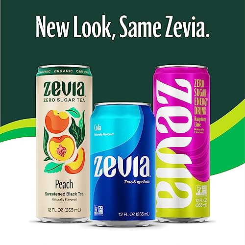 Zevia Zero Calorie Soda, Orange, 12 Ounce Cans (Pack of 6) Pricepulse