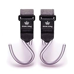 Think King Mighty Buggy Hook for Stroller Wheelchair Rollator Walker 2 Pack