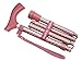 Switch Sticks Folding Walking Cane For Women & Men - Adjustable 32-37 In, Lightweight With Ergonomic Wood Handle, Slip-Resistant Rubber Tip Supports 264 Lbs - Canes For Women For Stability (FSA/HSA)