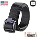 JTENG Web Belt Military Belt Non-metallic buckle casual wear belt tactical Duty belt Tactical TDU belt Men's Airport Friendly Belt 1.5-Inch for waist 28