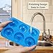 WALFOS Nonstick Silicone Donut Pans Set of 3,BPA Free ! Without Chemical Coating，Just Pop Out! Donut Molds for Baking Perfect Shaped Doughnuts - Cake Biscuit Bagels