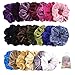 Velvet Scrunchies for Hair, 20 Pcs Girl Elastics Hair Ties Scrunchy Hair Band Hair Accessories for Women, Girl