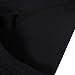 David Archy Men's 4 Pack Classic Series Cotton Pouch Trunk(L, Black)