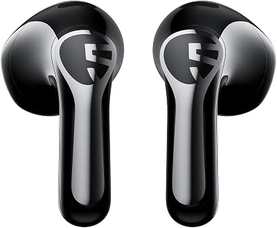 Air6 HS Cuffie Bluetooth 6.0 Semi-in-ear, Hi-Res LDAC, Driver 13mm, 45h Batteria, Ricarica Rapida, 2MIC ENC, IPX5, Leggere 4g [Italia]