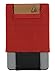 NOMATIC Red Slim Minimalist Wallet- Everyday Carry Card Holder- Keys, Cash, Coin
