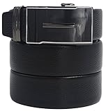 West Leathers Men's Premium 100% Full Grain Leather Ratchet Belts