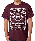 Raw T-Shirt's Vintage Butterbeer - Old No. 9 3/4 - Butter Scotch Men's T-Shirt