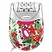 EMJOI eRase e60 Dual Opposed Heads 60-Disc 2-in-1 Electric Epilator Tweezer with Shaver/Trimmer and Sensitive Attachments - White