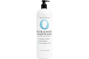 Original Sprout Gentle Hair & Body Babywash – Vegan Hypoallergenic Cleanser for Sensitive Skin & Hair (32 oz / 946 mL)