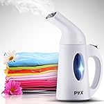 Pax Clothes Steamer, New Design Powerful, Steamer For Clothes, Travel and Home Handheld Garment Steamer, 60 Seconds Heat-Up, Fabric Steamer With Automatic Shut-Off Safety Protection (White)