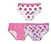 Shopkins Briefs Underwear Little Girl Pink Panties Size 8