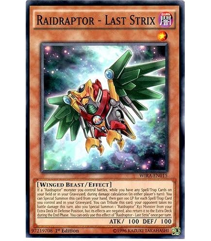 遊戯王OCG デュエルモンスターズ Raidraptor - Arsenal Falcon 1st Edition Amazon.com: Raidraptor - Arsenal Falcon - ROTD-EN094 - Super Rare