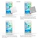 Yousave Accessories iPhone 6S / 6 Crystal Clear 2-Pack of Tempered Glass Screen Protector [Ultra Slim 0.3mm / 9H Hardness Rating] Twin Pack