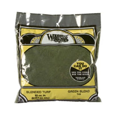 Green Blend Blended Turf in a 12 oz.Bag Woodland Scenics