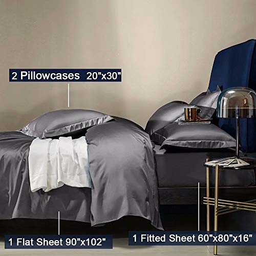 SAKIAO Queen Size Bed Sheets Set Brushed Microfiber 1800 Thread Count